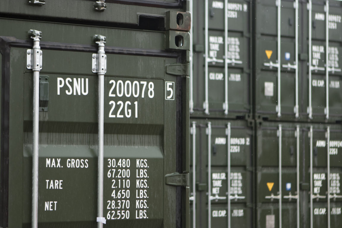 PSNU prefix have landed - The first containers have landed in the UK baring our new PSNU container prefix.